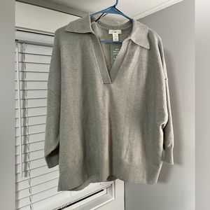 NWT H&M Green/Grey Sweater